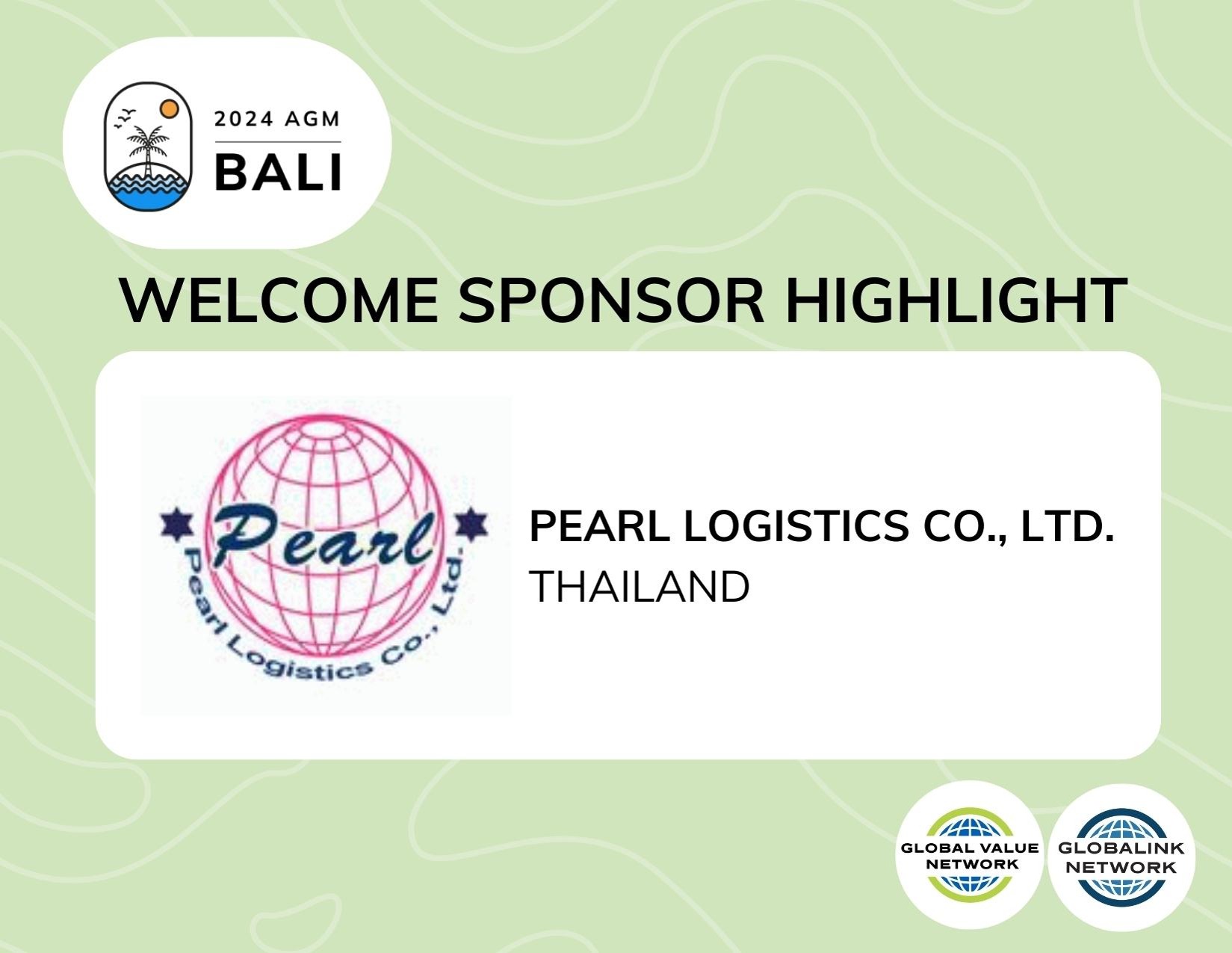 2024 Welcome Sponsor Highlight: Pearl Logistics - Thailand